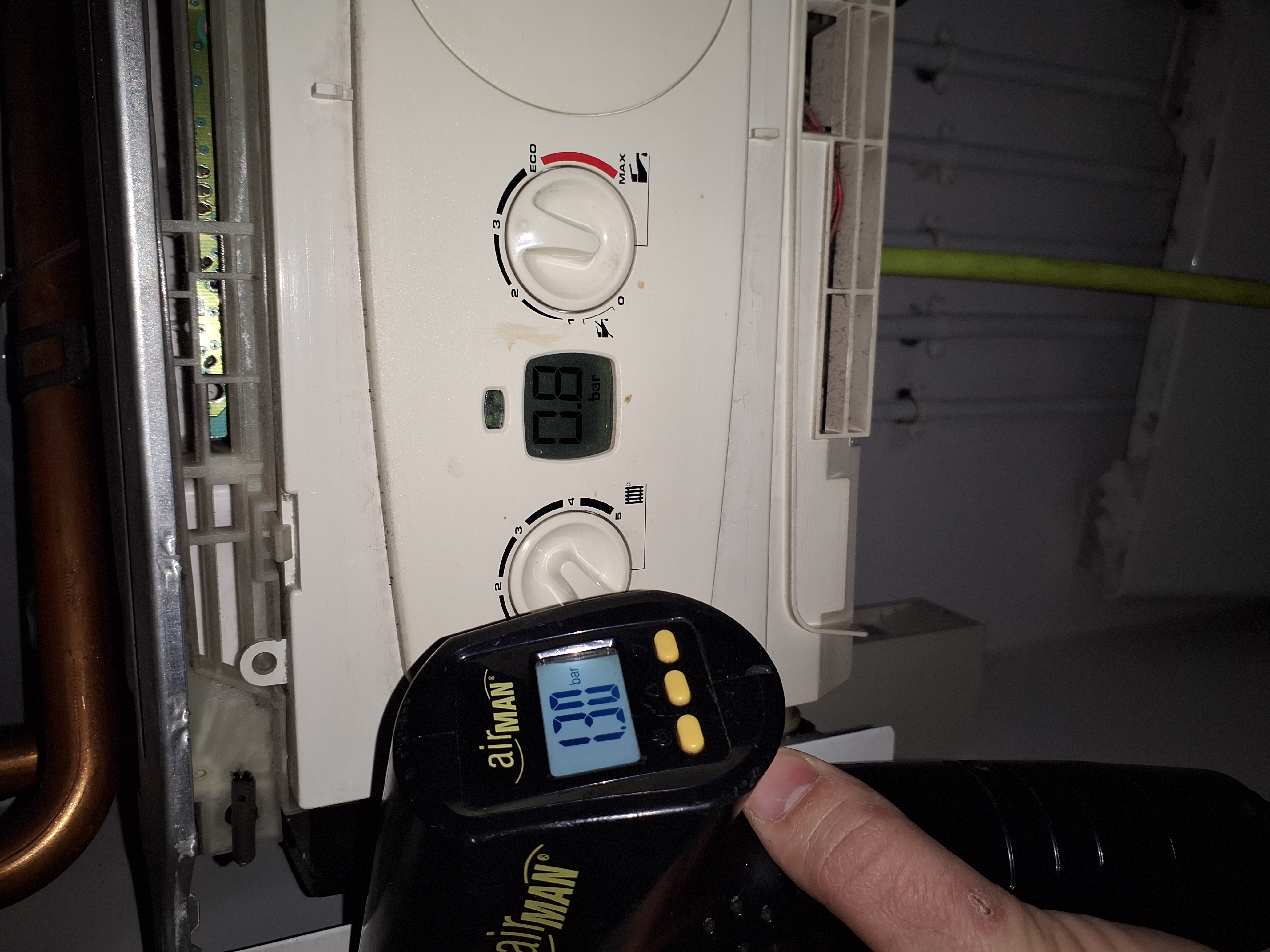 Intervention gaz — défaut de pression (2)