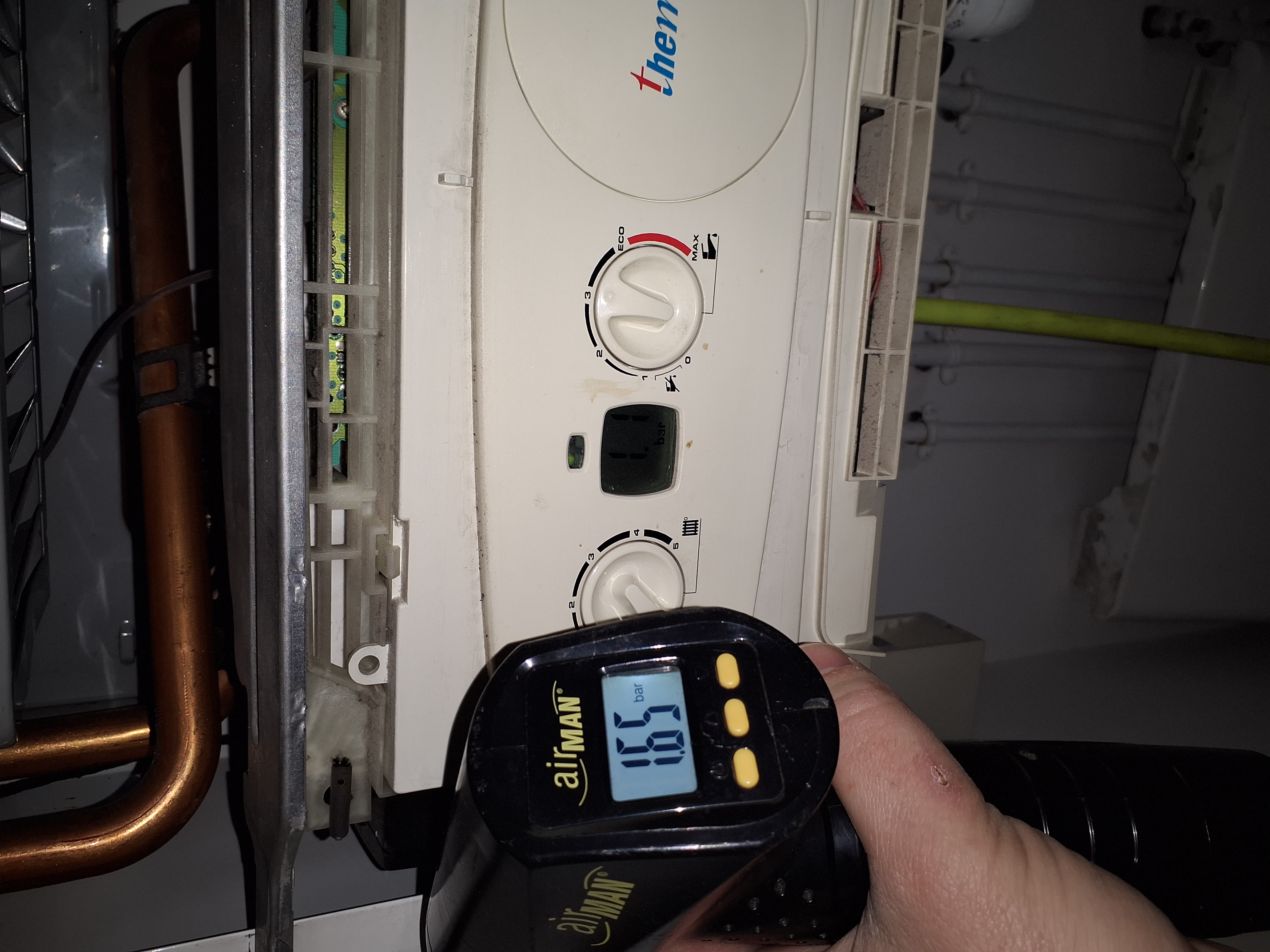 Intervention gaz — défaut de pression (3)